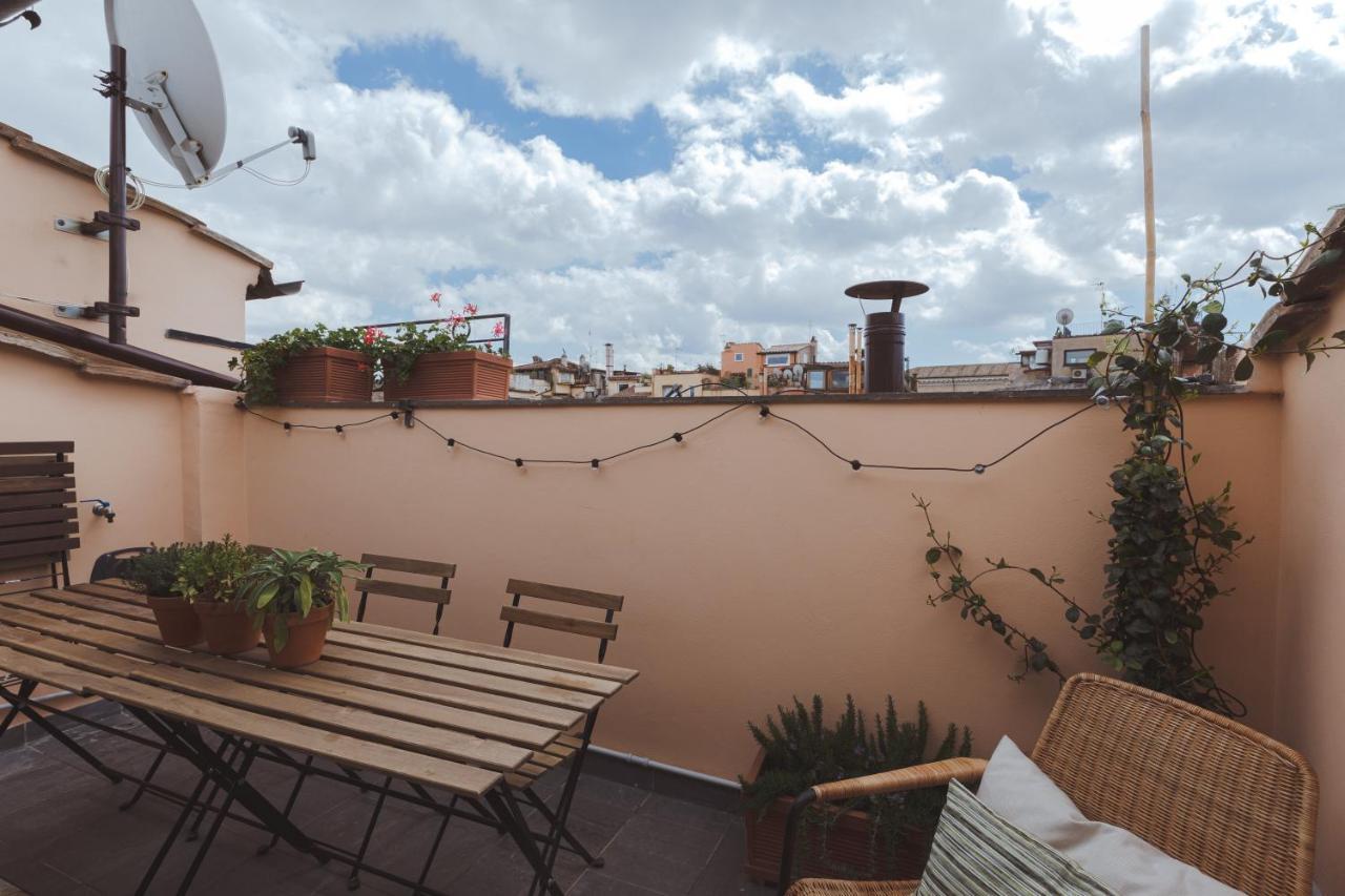 Amazing Penthouse With Terrace And Rooftop In Trastevere Roma Dış mekan fotoğraf