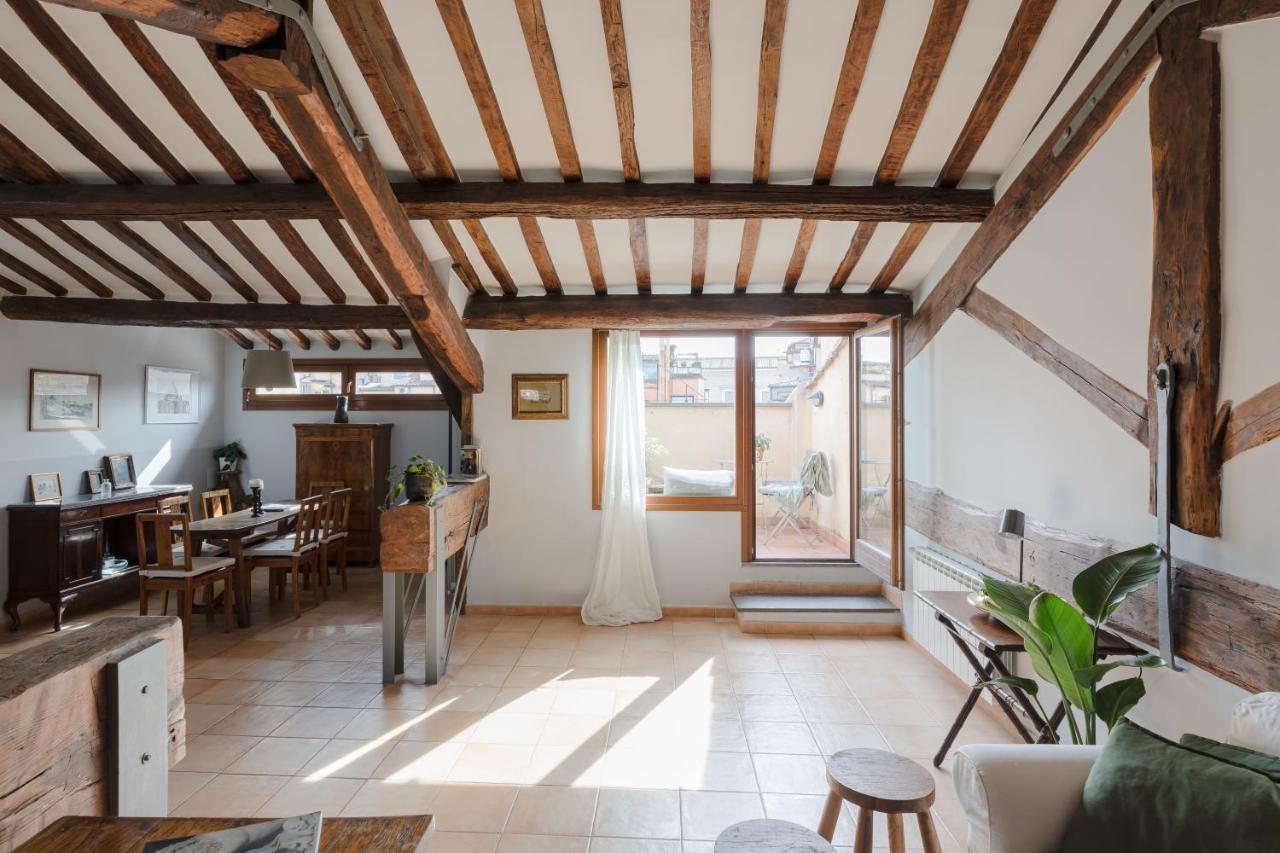 Amazing Penthouse With Terrace And Rooftop In Trastevere Roma Dış mekan fotoğraf